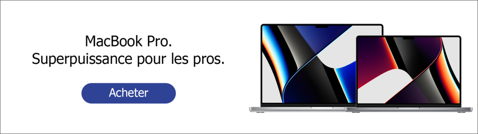 Découvrez les MacBook Pro 14 et MacBook Pro 16